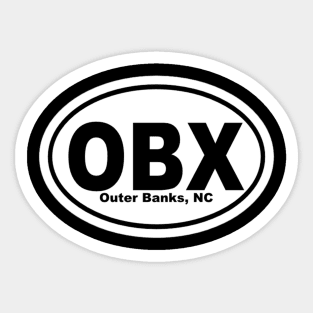 OBX Outer Banks NC North Carolina Sticker